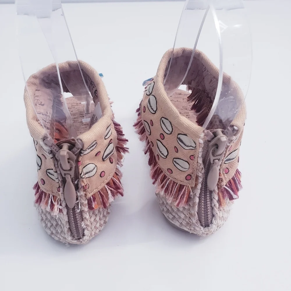 Disney Moana Costume Sandals Seashell Ocean Vacation
